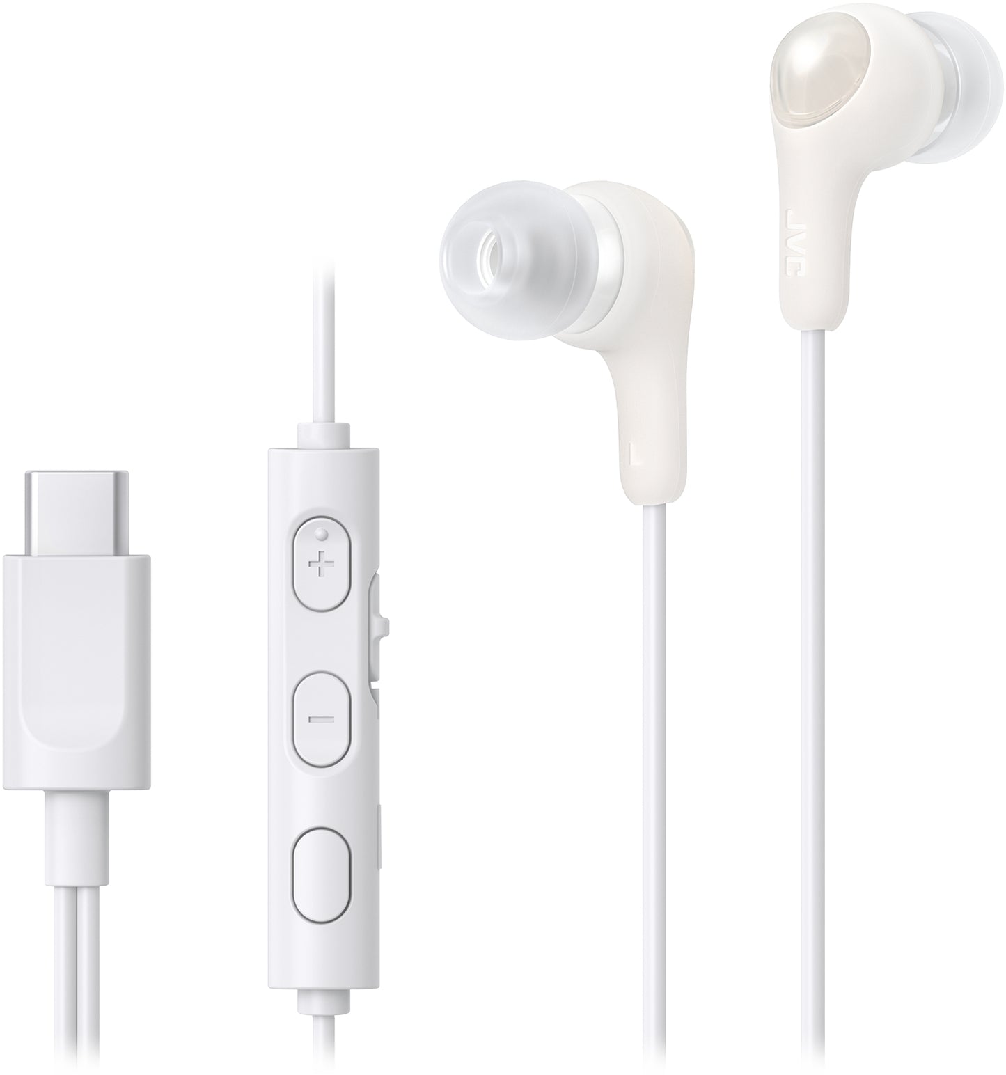 Jvc Ha-Fr9Uc Jvc Gumy In-Ear Usb-C Stereo Headset + Remote White