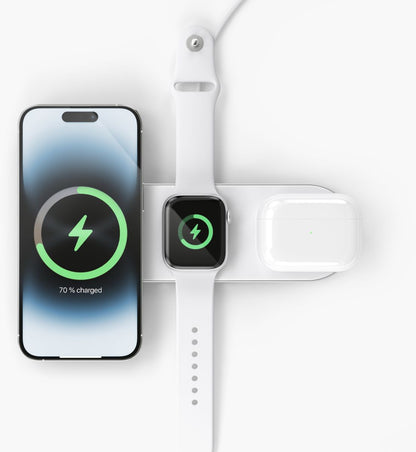 Vonmählen Aura Home 3In1 Wireless Charging Station White