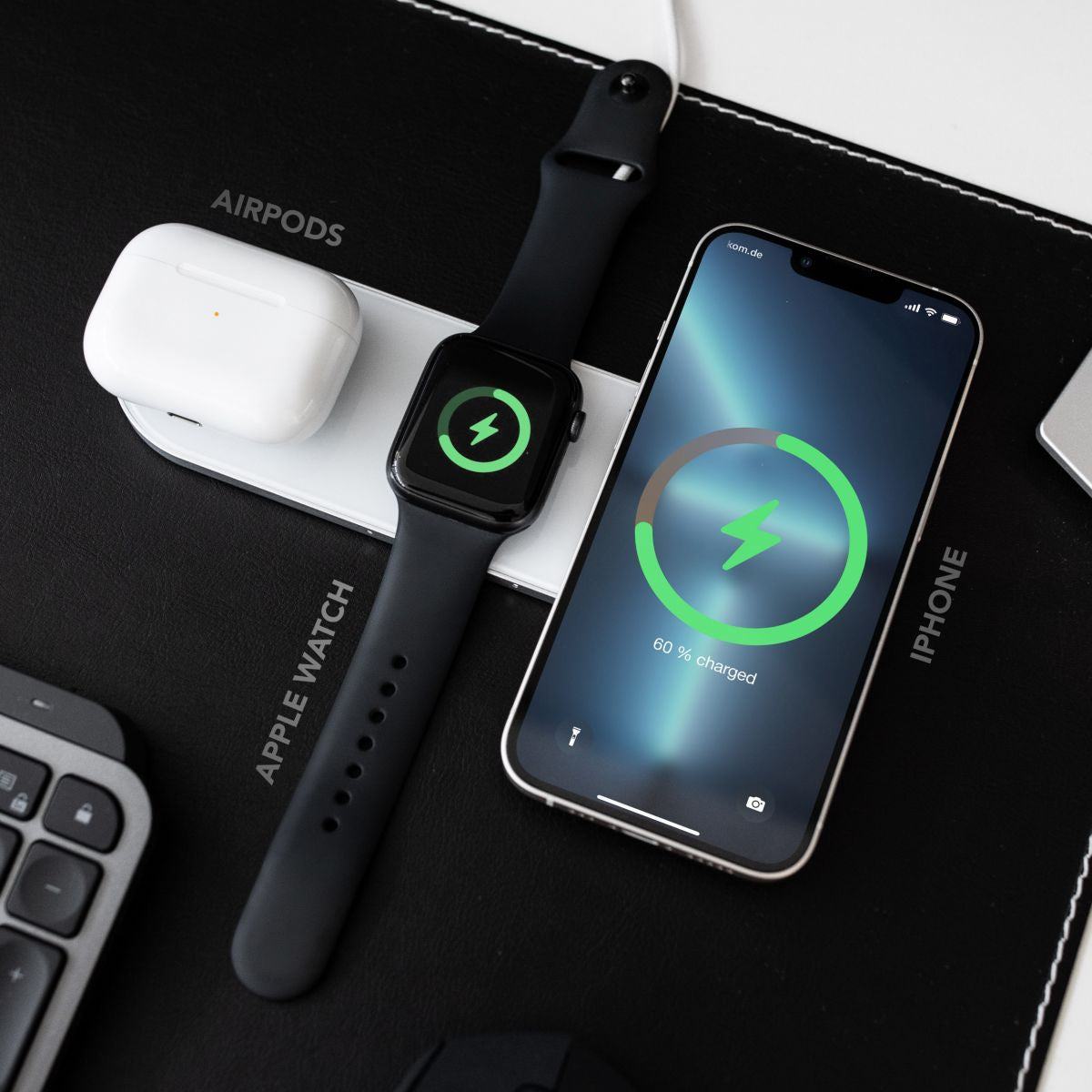 Vonmählen Aura Home 3In1 Wireless Charging Station White