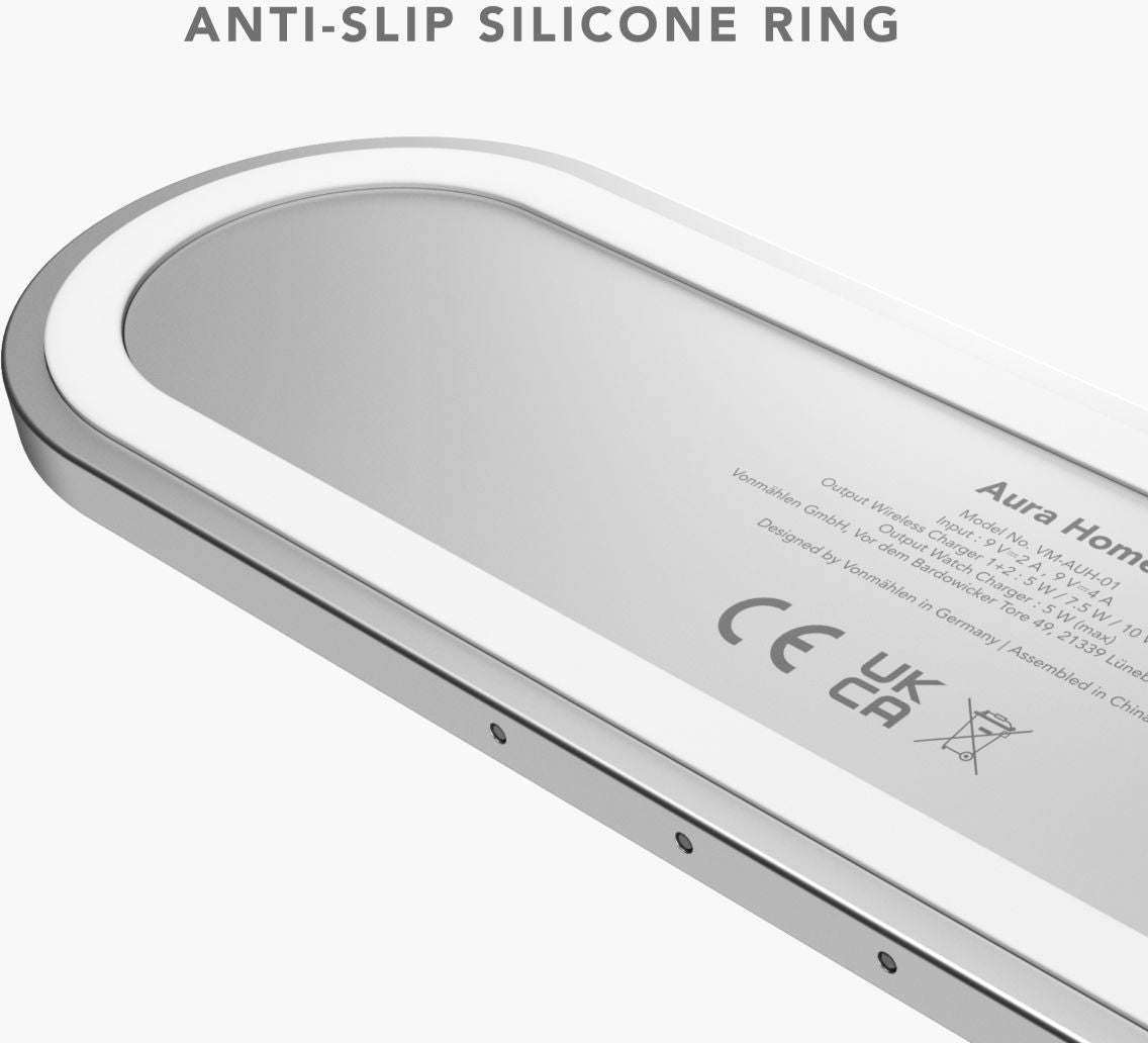 Vonmählen Aura Home 3In1 Wireless Charging Station White