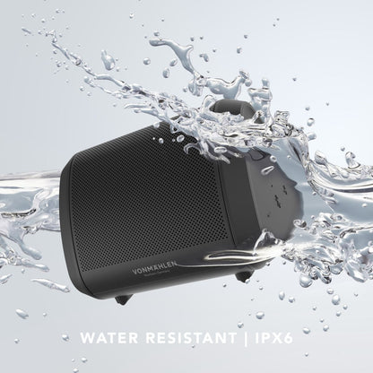 Vonmählen Air Beats Mini Portable Bluetooth Speaker Black