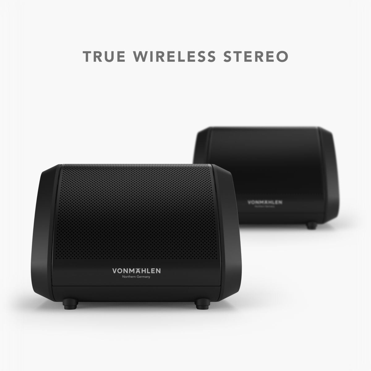 Vonmählen Air Beats Mini Portable Bluetooth Speaker Black