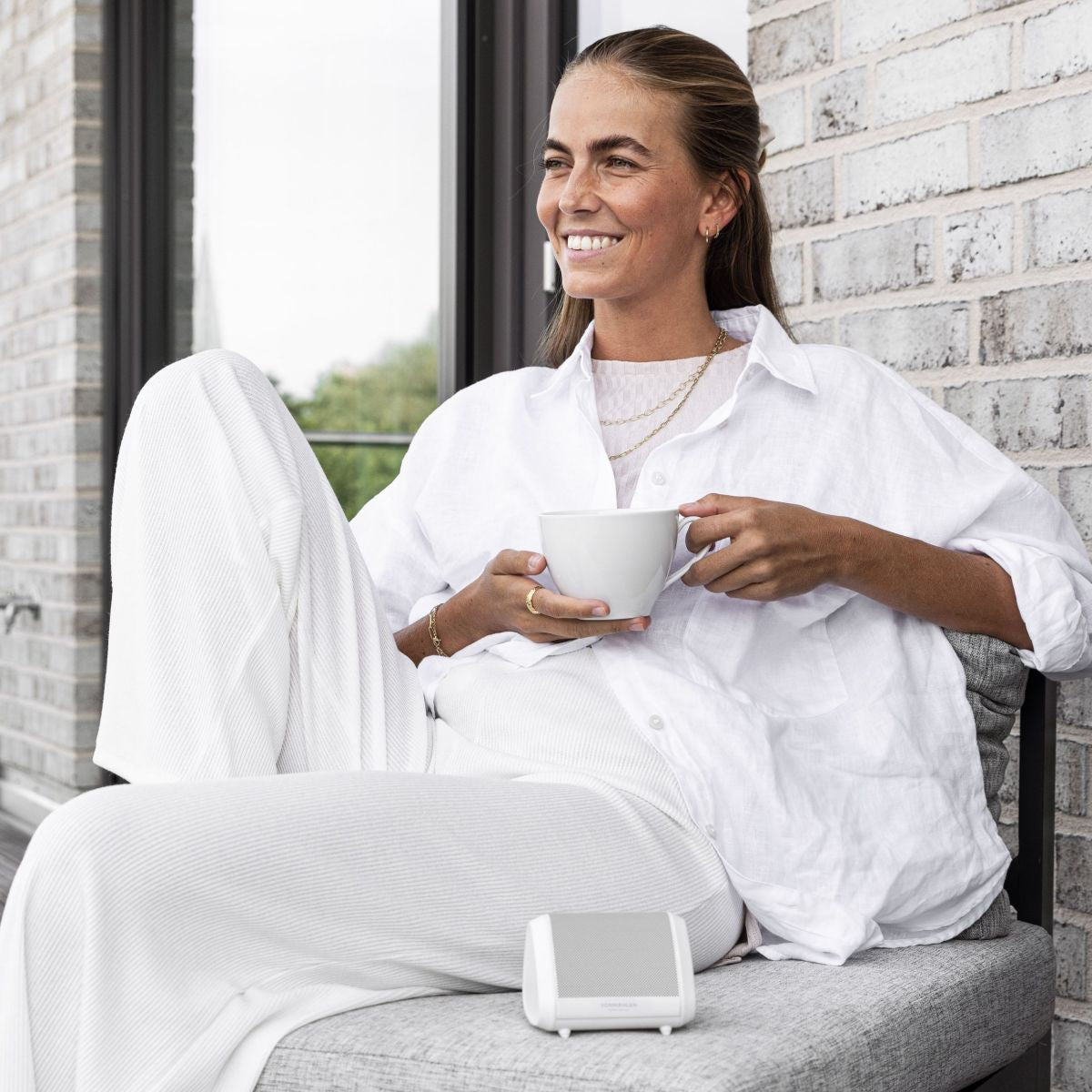 Vonmählen Air Beats Mini Portable Bluetooth Speaker White