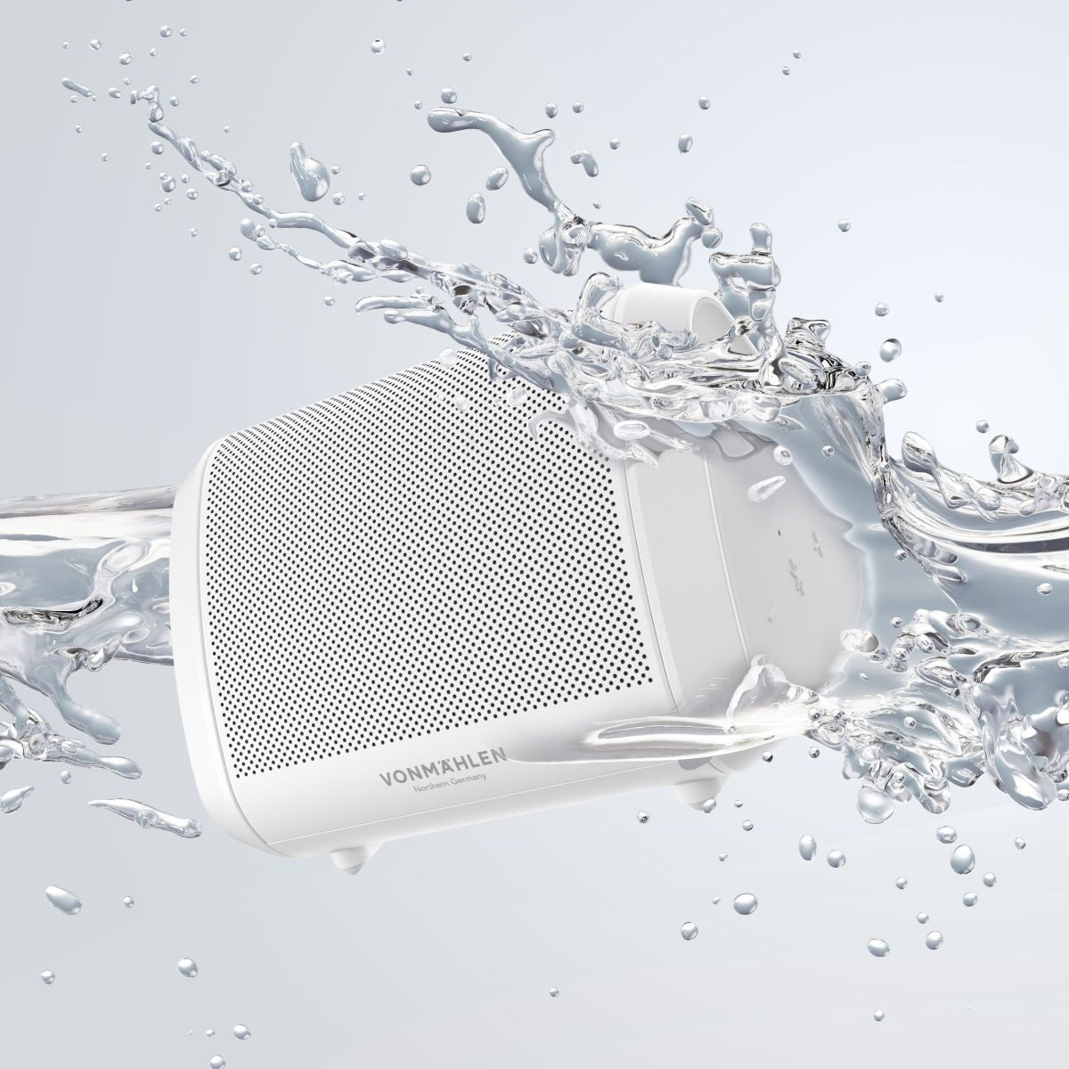 Vonmählen Air Beats Mini Portable Bluetooth Speaker White