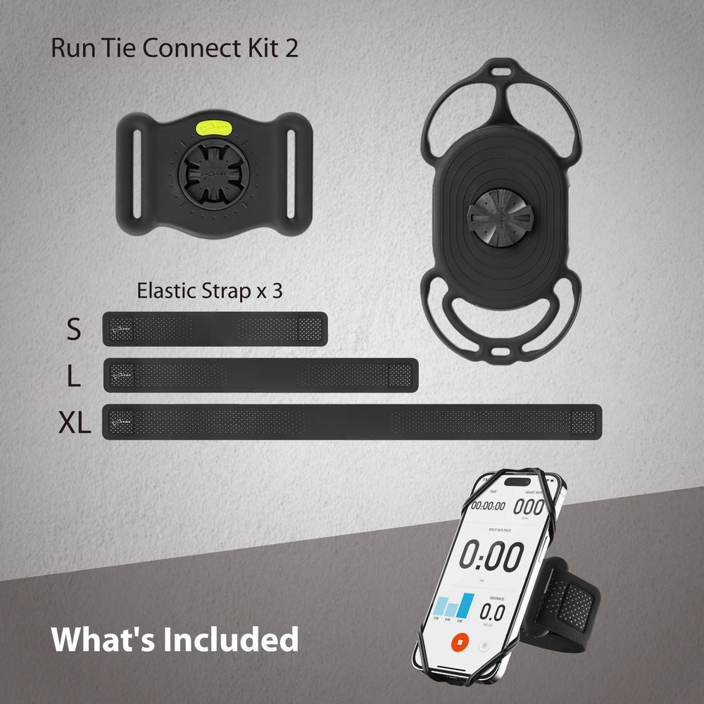Bone Run Tie Connect Kit 2 Black