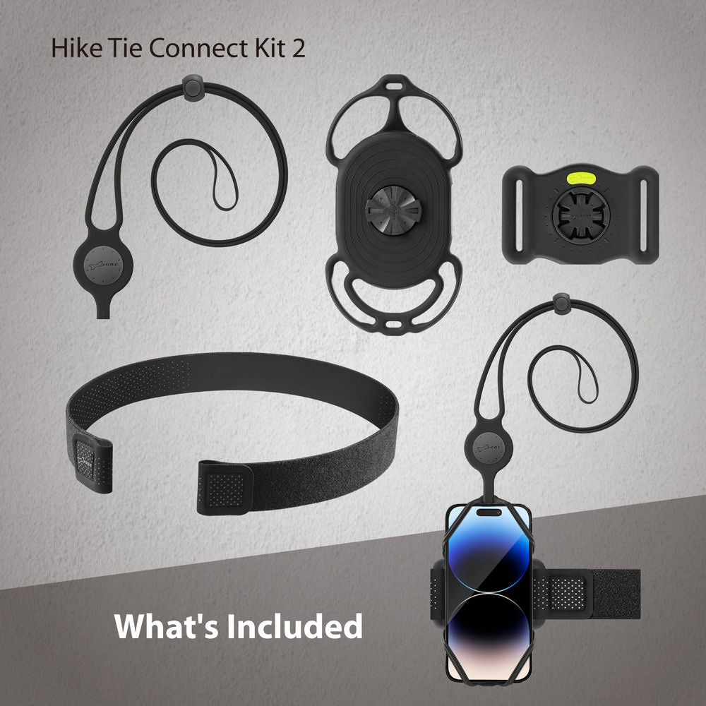 Bone Hike Tie Connect Kit 2 Black