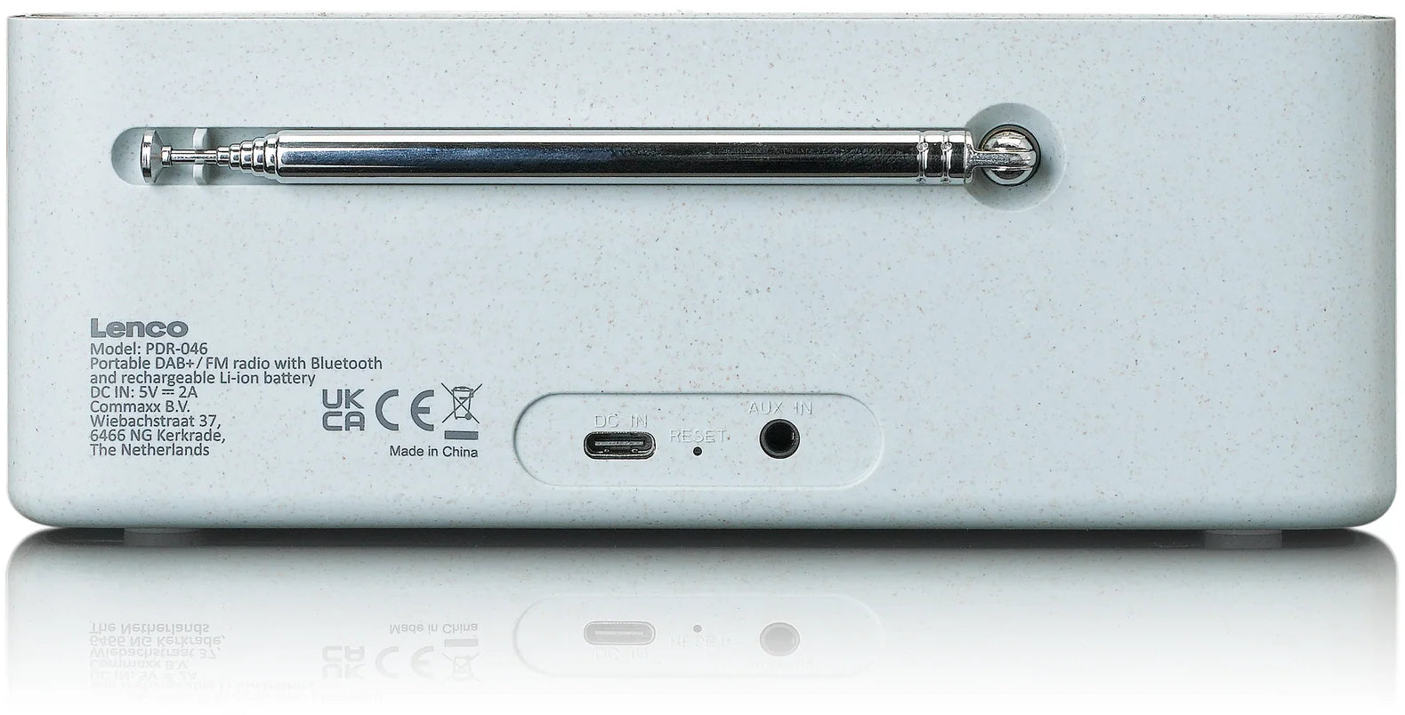 Lenco Pdr-046Gy Lenco Portable Eco Dab+ Bluetooth Radio Grey