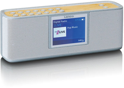 Lenco Pdr-046Gy Lenco Portable Eco Dab+ Bluetooth Radio Grey