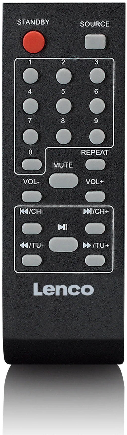 Lenco Pa-220Bk Lenco Bluetooth Party Speaker + Remote + 2 Microphones Black