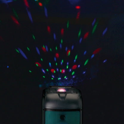 Lenco Pa-260Bk Lenco Bluetooth Party Speaker + Remote + 2 Microphones Black