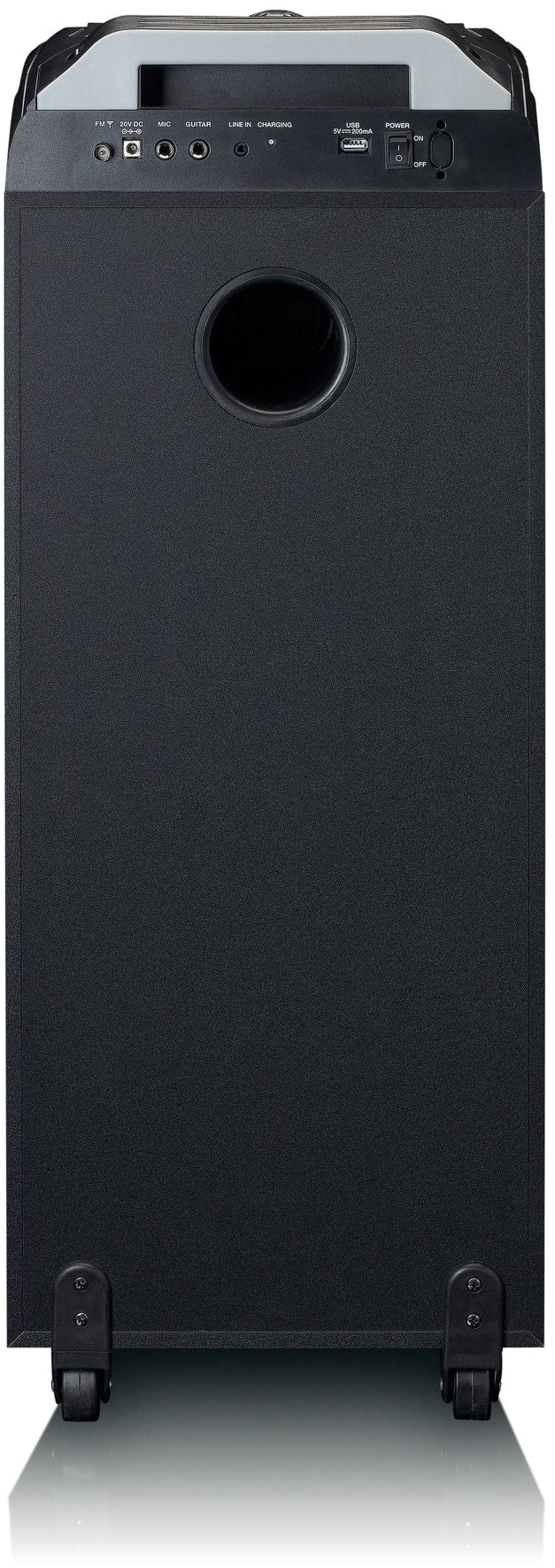 Lenco Pa-260Bk Lenco Bluetooth Party Speaker + Remote + 2 Microphones Black