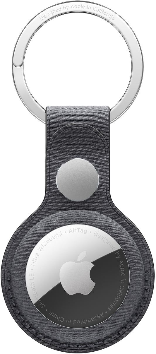 Apple Mt2H3Zm/A Apple Airtag Finewoven Key Ring Black