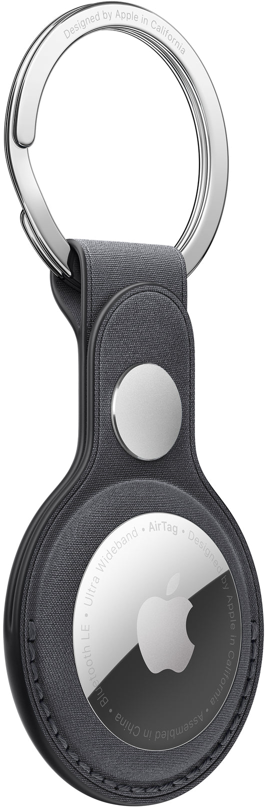 Apple Mt2H3Zm/A Apple Airtag Finewoven Key Ring Black