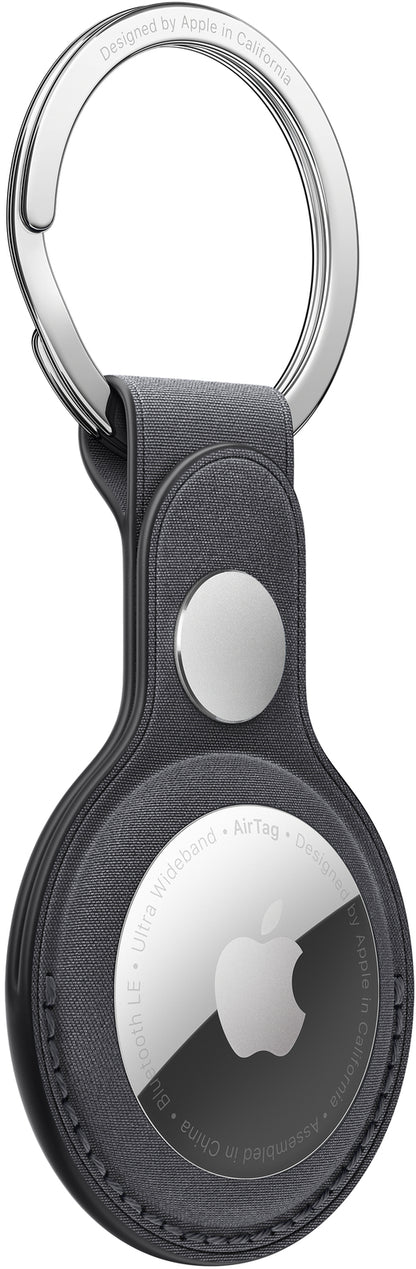 Apple Mt2H3Zm/A Apple Airtag Finewoven Key Ring Black