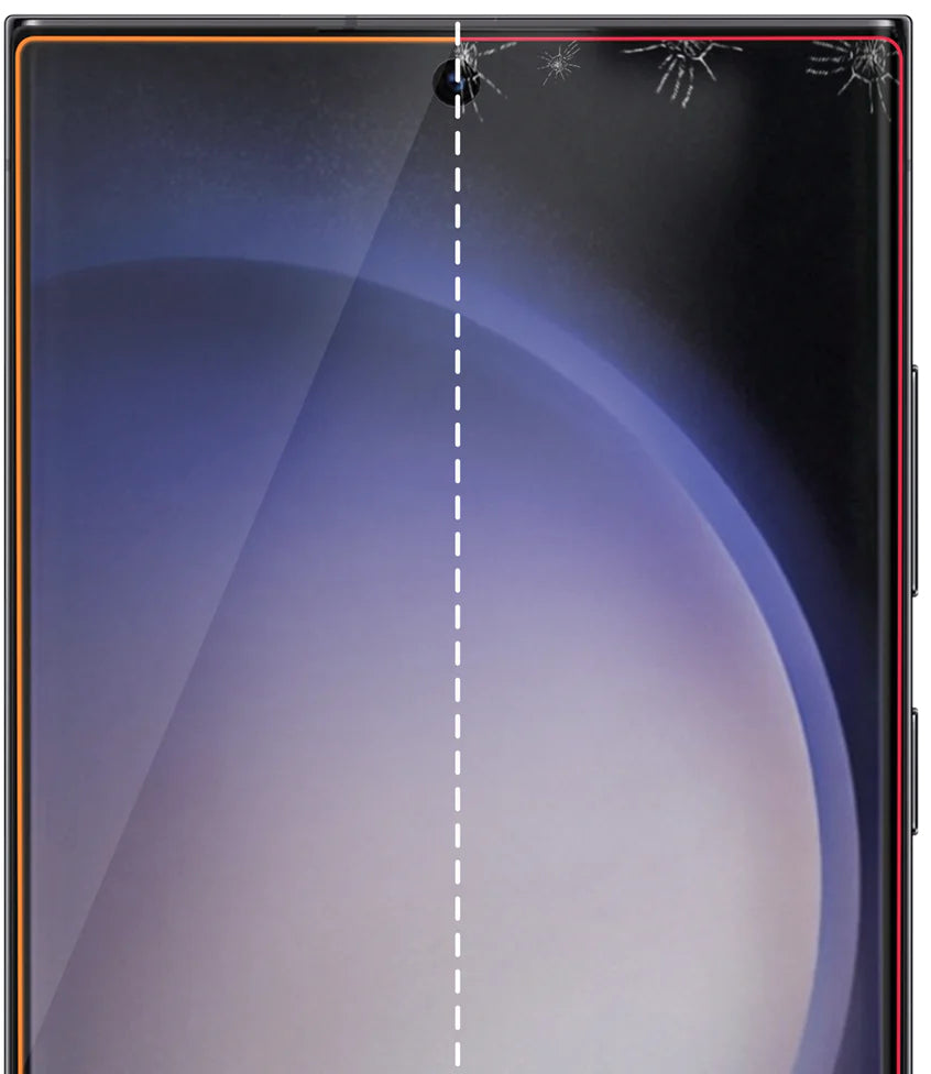 Itskins Supreme Glass Screen Protector With Alignment Tool Samsung Galaxy S24 Ultra Clear