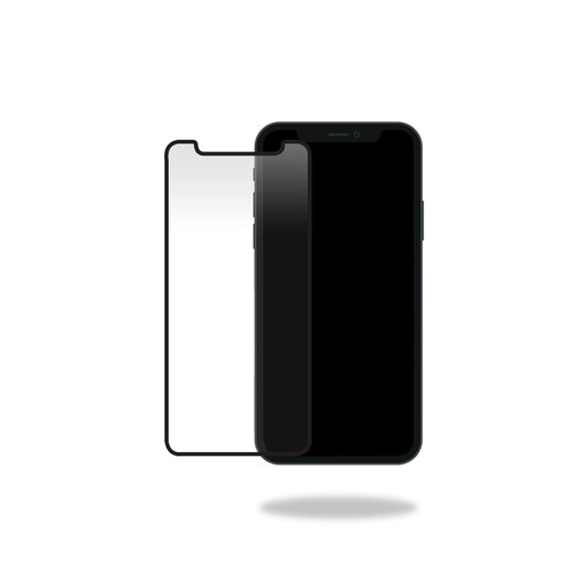 Mobilize Privacy Glass Screen Protector - Black Frame - For Apple Iphone 12/12 Pro