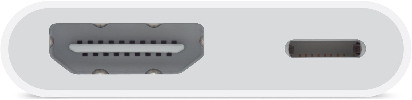 Apple Mw2P3Zm/A Apple Lightning To Hdmi Adapter White