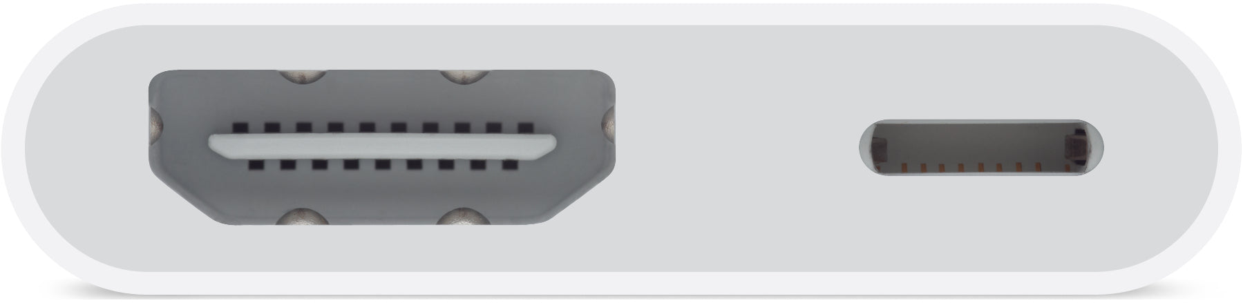 Apple Mw2P3Zm/A Apple Lightning To Hdmi Adapter White