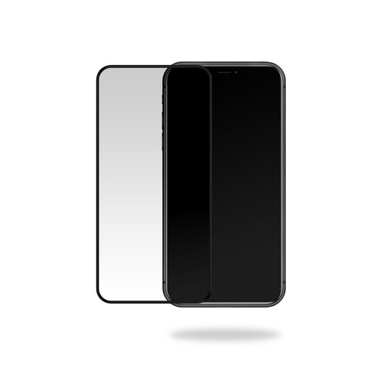 Mobilize Glass Screen Protector With Applicator For Apple Iphone Xr/11 Black Frame