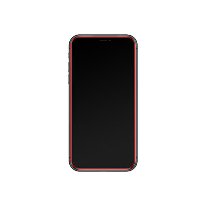 Mobilize Glass Screen Protector With Applicator For Apple Iphone Xr/11 Black Frame