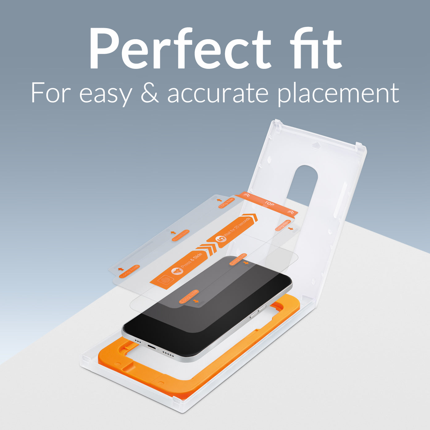 Mobilize Glass Screen Protector With Applicator For Apple Iphone Xr/11 Black Frame