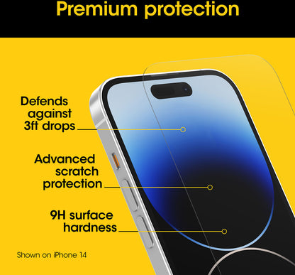 Otterbox Premium Glass Screen Protector Apple Iphone 15 Plus Clear