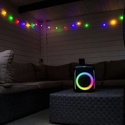 Lenco Pa-101Bk Lenco Bluetooth Party Speaker + Remote + Microphone Black