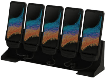 Carcomm Crqc-697 Carcomm 5-Slot Dekstop Cradle 100W Samsung Galaxy Xcover6 Pro/Xcover7