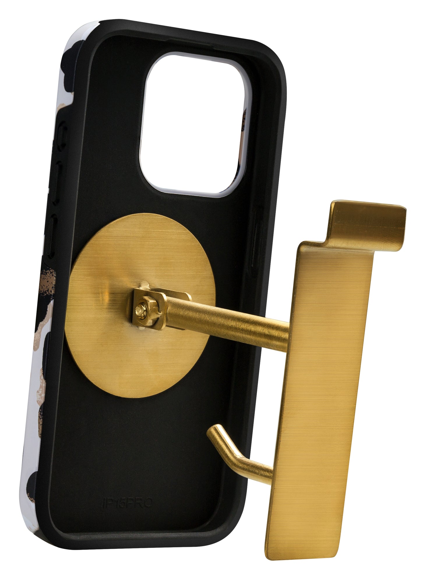 Mio By Mobilize Pos - Mio - Slatwal Hook For Phone Case Adjustable Angle Brushed Gold