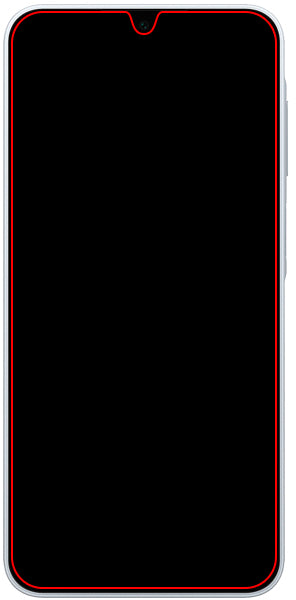 Mobilize Privacy Glass Screen Protector - Black Frame - For Samsung Galaxy A16 4G/5G
