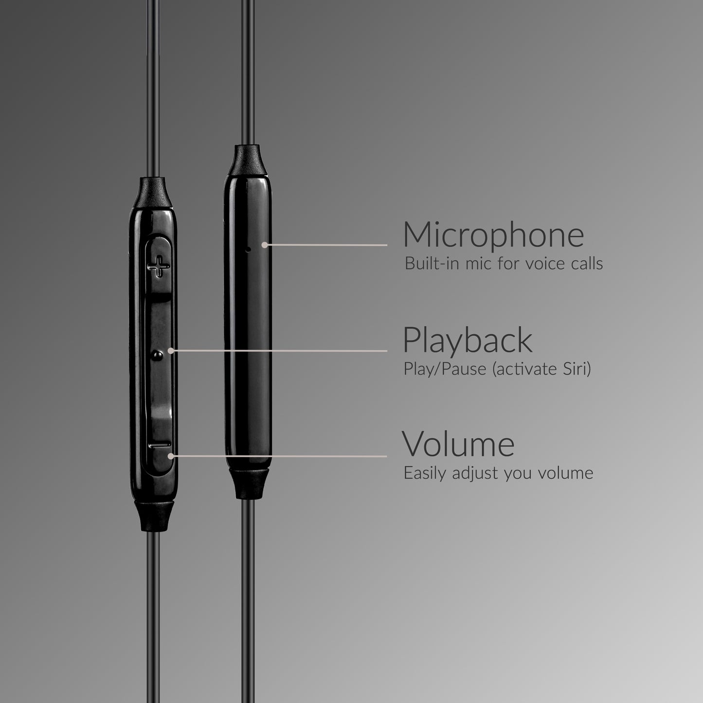 Mobilize In-Ear Stereo Headset With Remote 3.5Mm Black