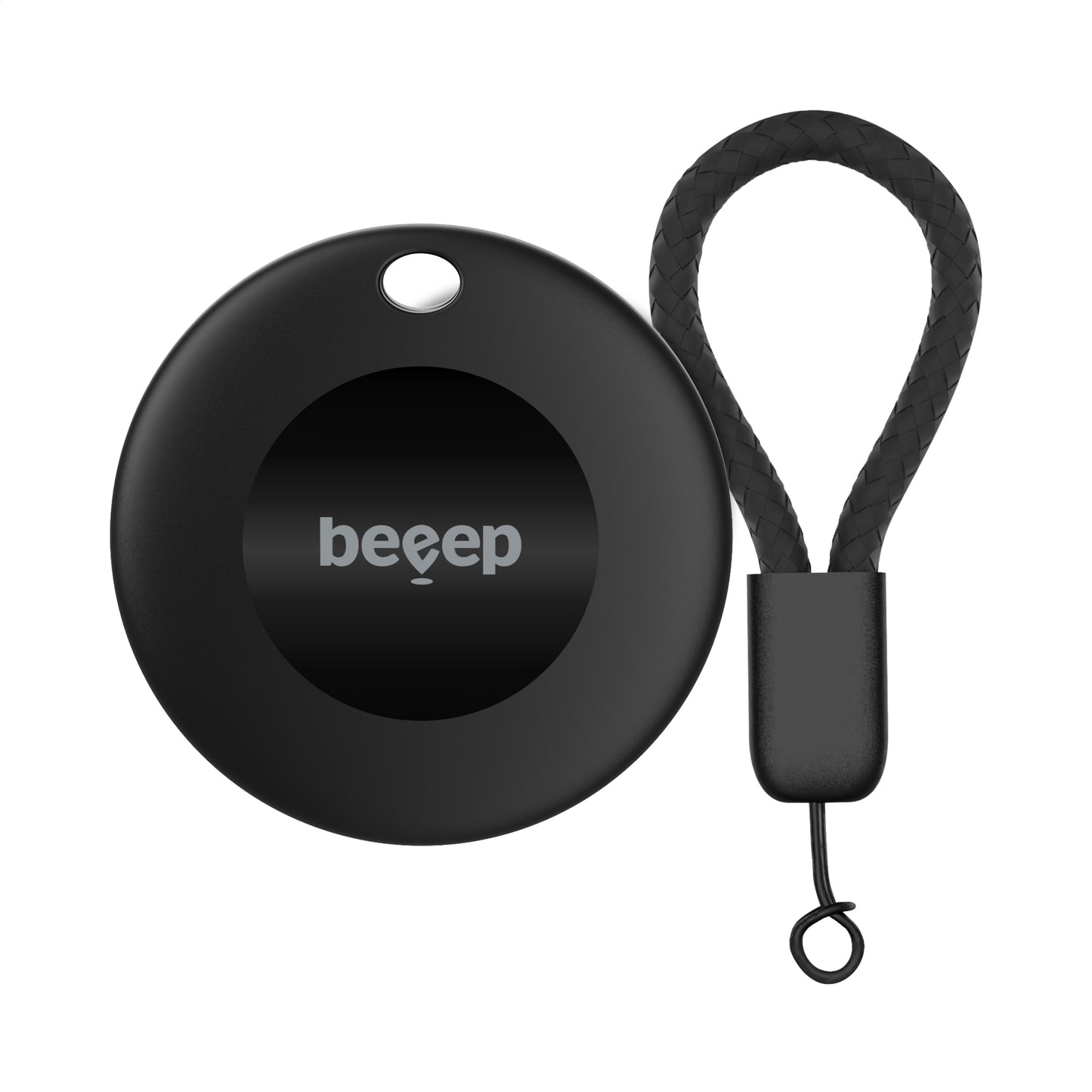 Beeep Betag Android Tracker Black & Keychain Black - 1 Pack