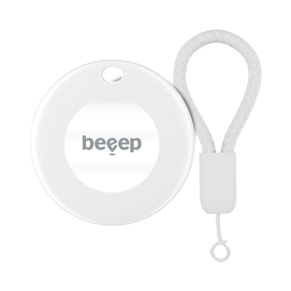 Beeep Betag Android Tracker White & Keychain White - 1 Pack