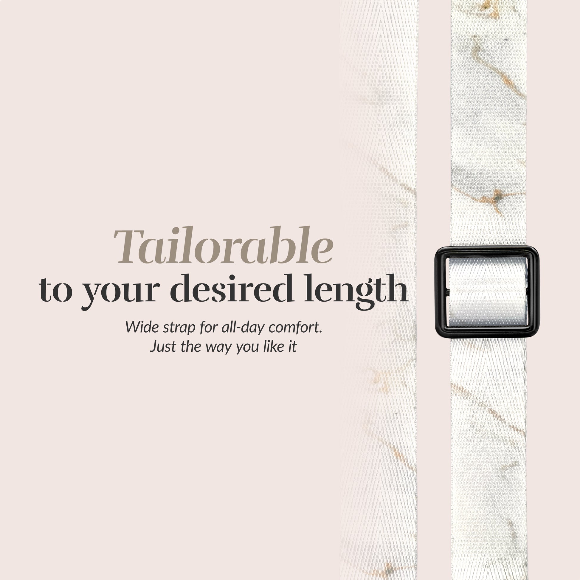 Mio By Mobilize Mio Lanyard White Marble