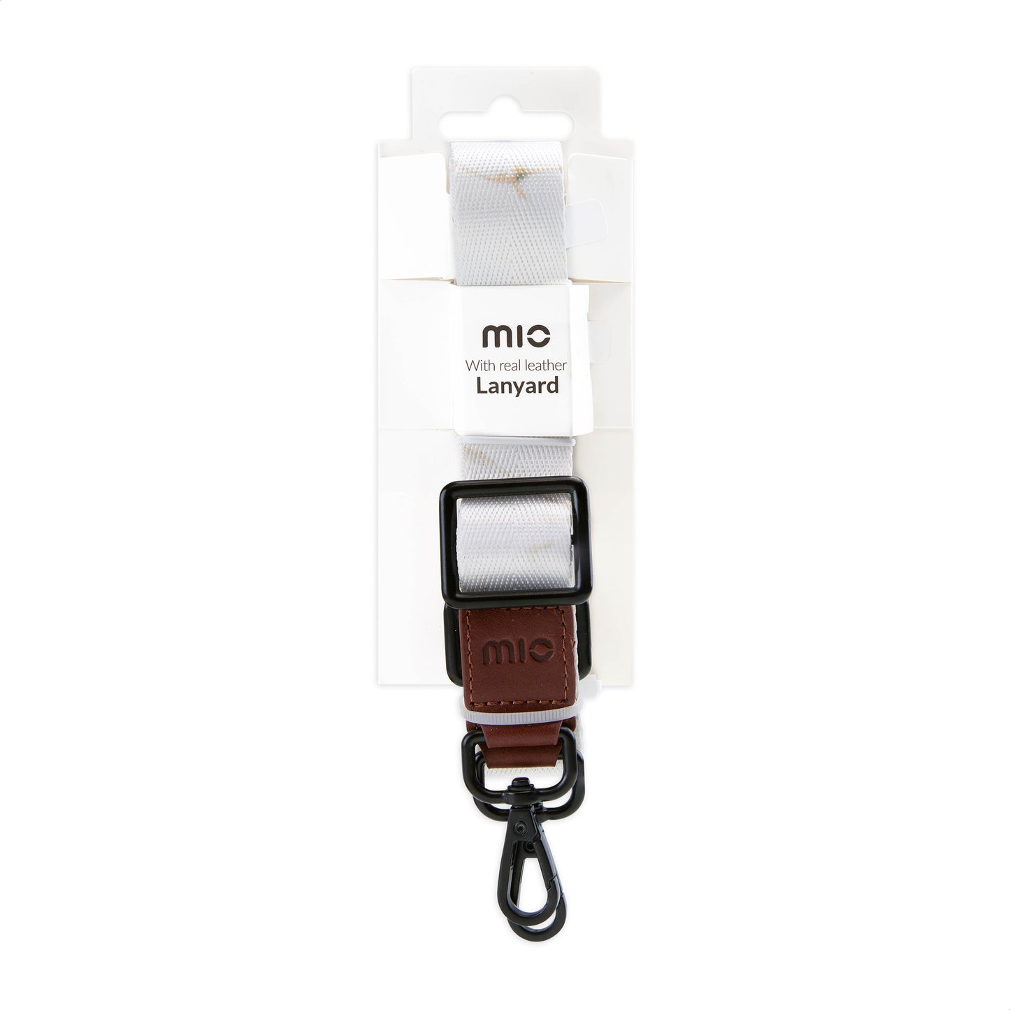 Mio By Mobilize Mio Lanyard White Marble