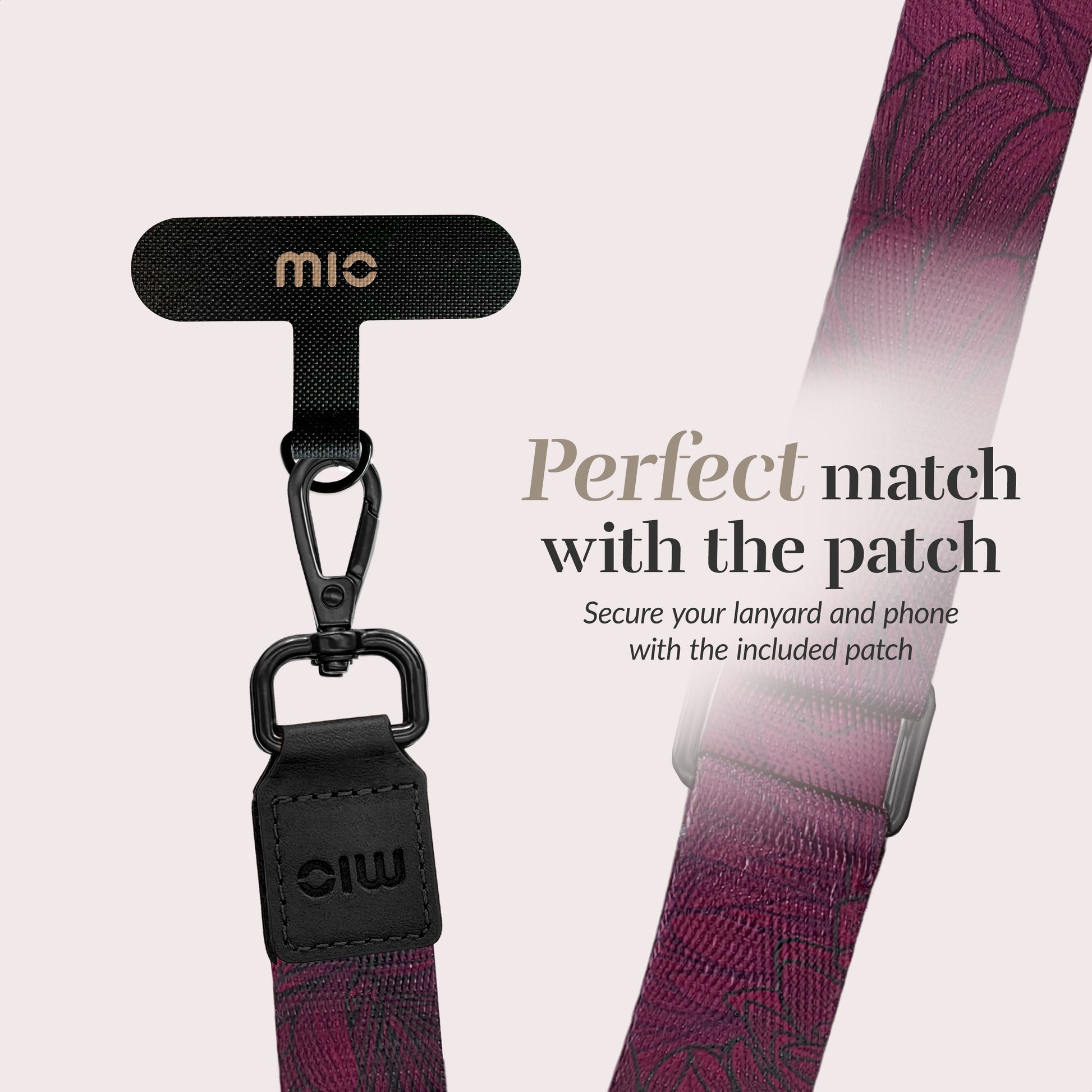 Mio By Mobilize Mio Lanyard Berry Blooms