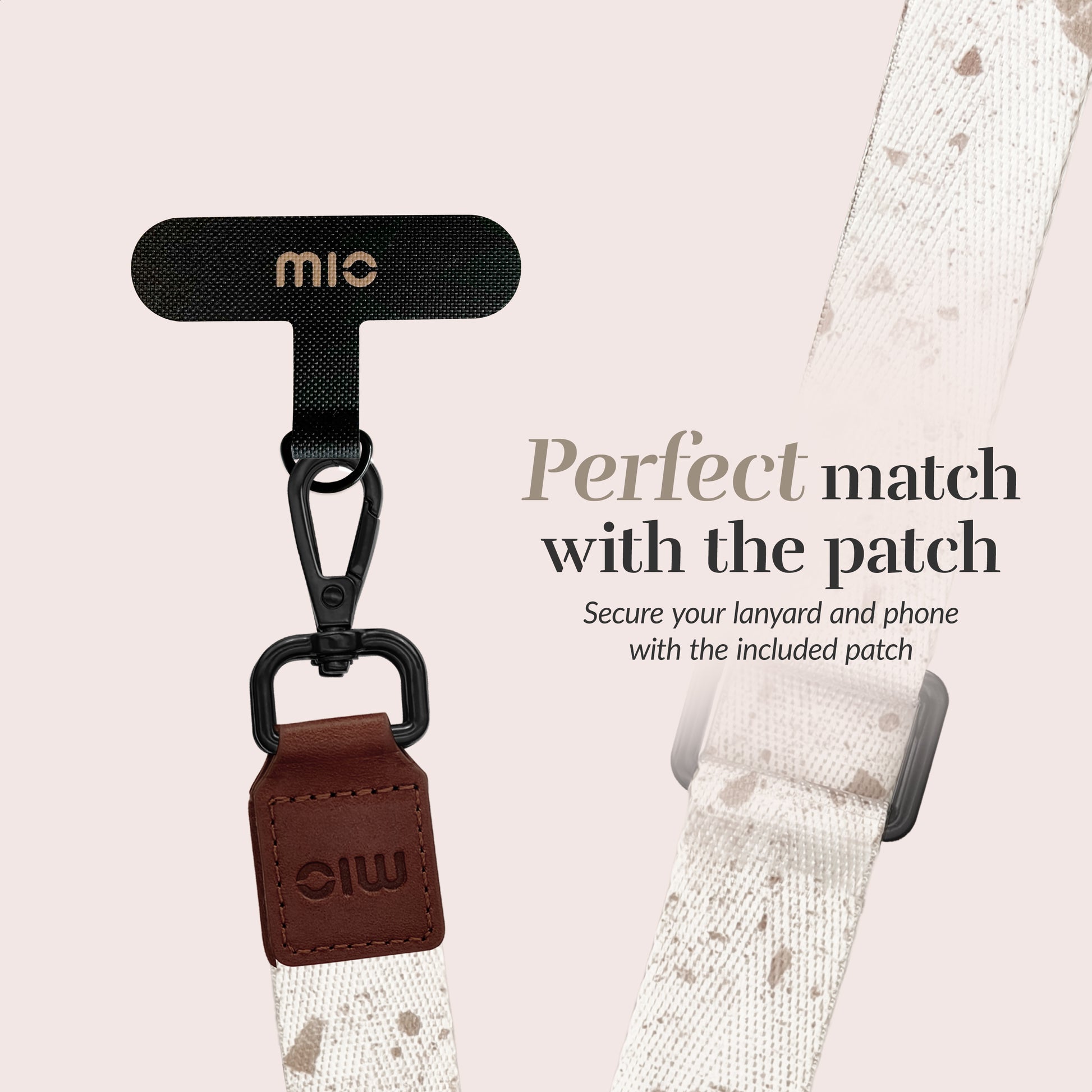 Mio By Mobilize Mio Lanyard Soft Terrazzo