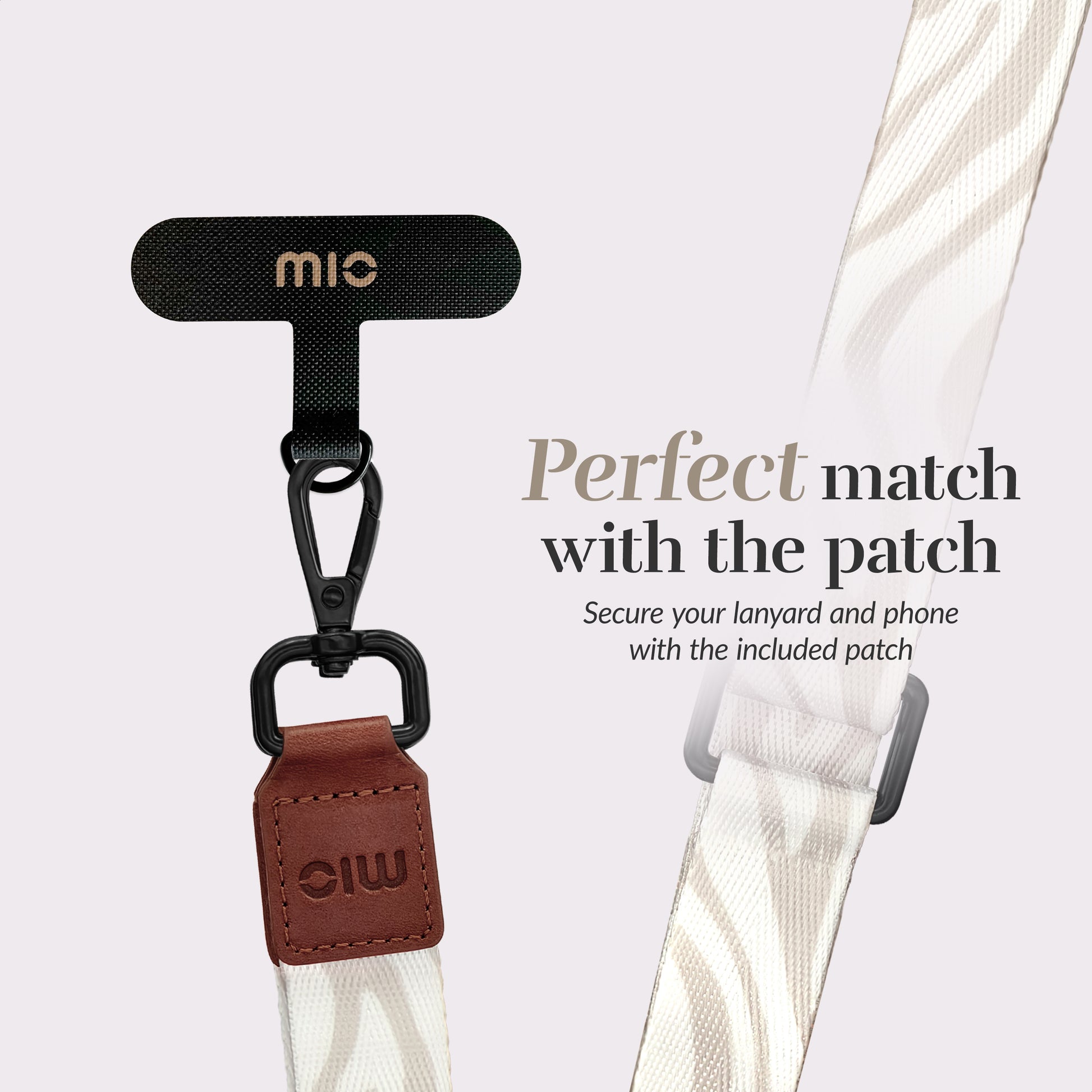 Mio By Mobilize Mio Lanyard Sandy Zebra